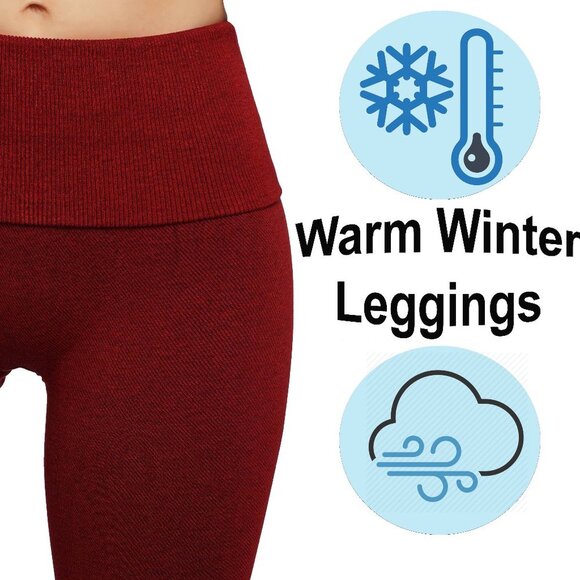 Yelete Pants - Thick Fleece High Waist Tummy Slim